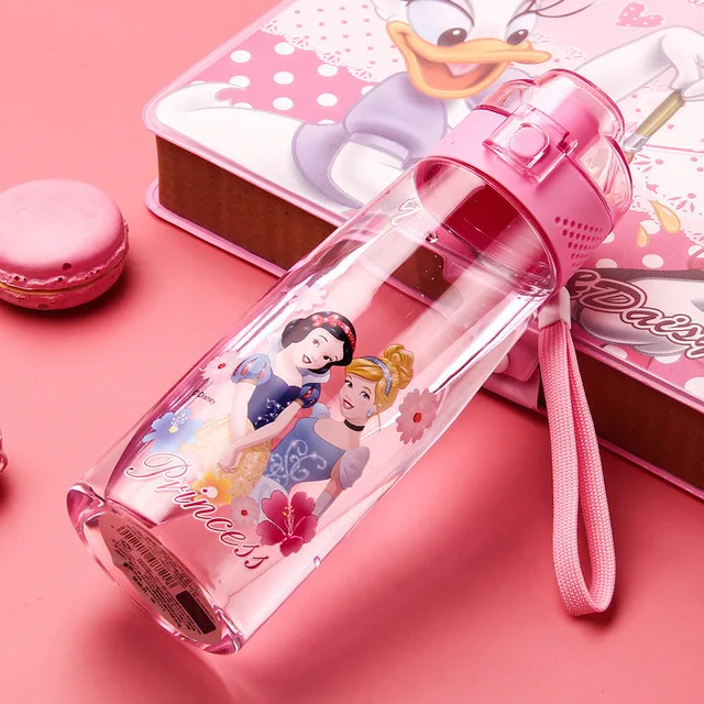Disney princess/Новинка; детская бутылка для воды с ремешком; чашки для маленьких мальчиков и девочек; tutints Mickey mousesummer; переносной чайник; чашки