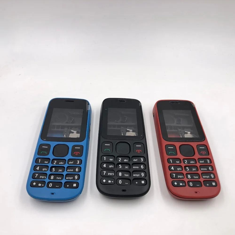 Оригинальный чехол с полным покрытием корпуса для Nokia 101 1000 1010 передняя рамка +