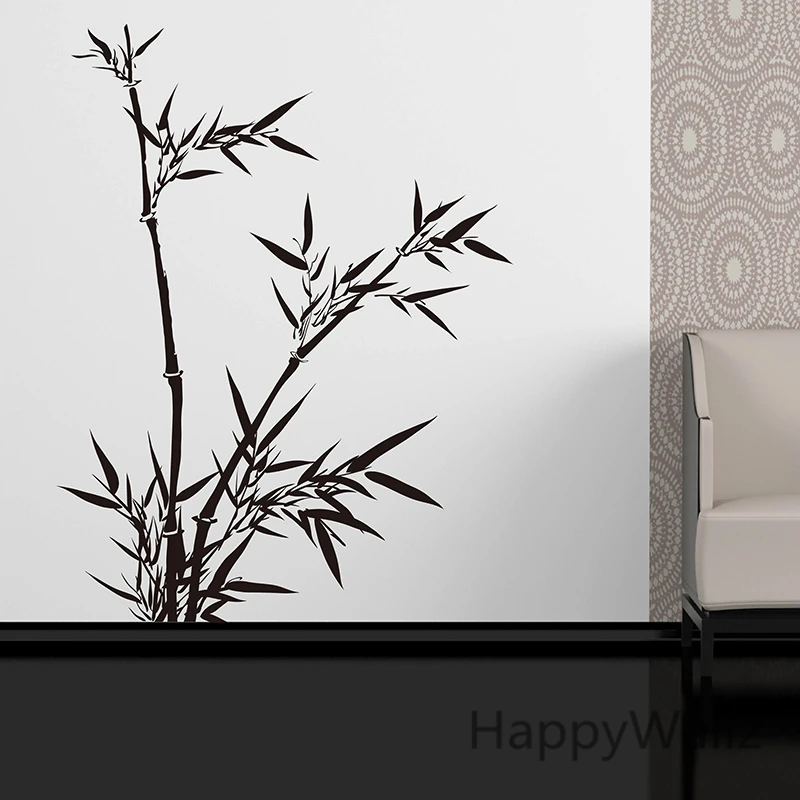 

Bamboo Wall Sticker Chinese Style Bamboo Wall Decal DIY Removable Wall Decoration Chinese Bamboo Wallpaper T10