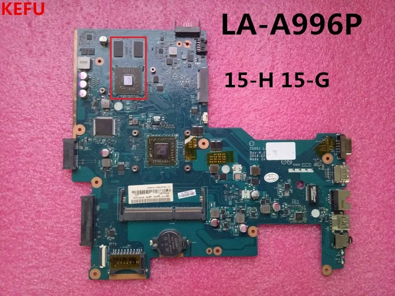 KEFU ZS051 LA-A996P Rev 1.0 764262-501 764262-001 motherboard for HP 15-G Series laptop main board DDR3 | Компьютеры и офис