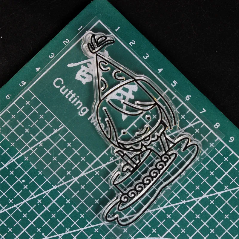 Резиновые силиконовые прозрачные штампы для скрапбукинга тампоны Печатные