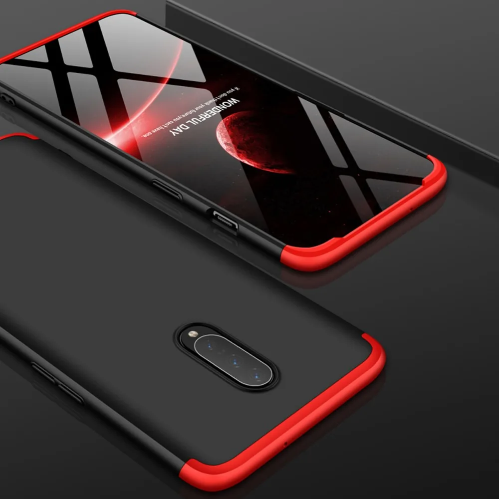 Для OnePlus 7 Pro 6 6 T One Plus 7 5 5 T чехол для телефона Роскошный чехол полностью защищающий телефон матовый 3 в 1 шт. Жесткий Чехол для задней панели Fundas Coque