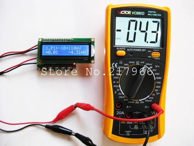 1 шт. калибратор температуры термопары аналоговый генератор сигналов напряжения