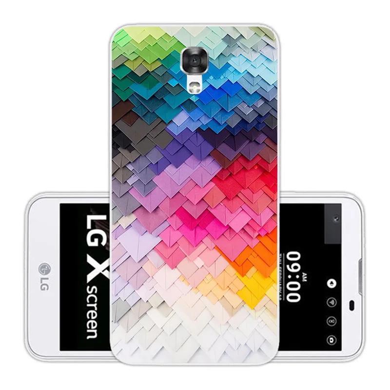 Роскошный чехол для LG X мягкий силиконовый View/X K500 K500N K500Y K500DS |