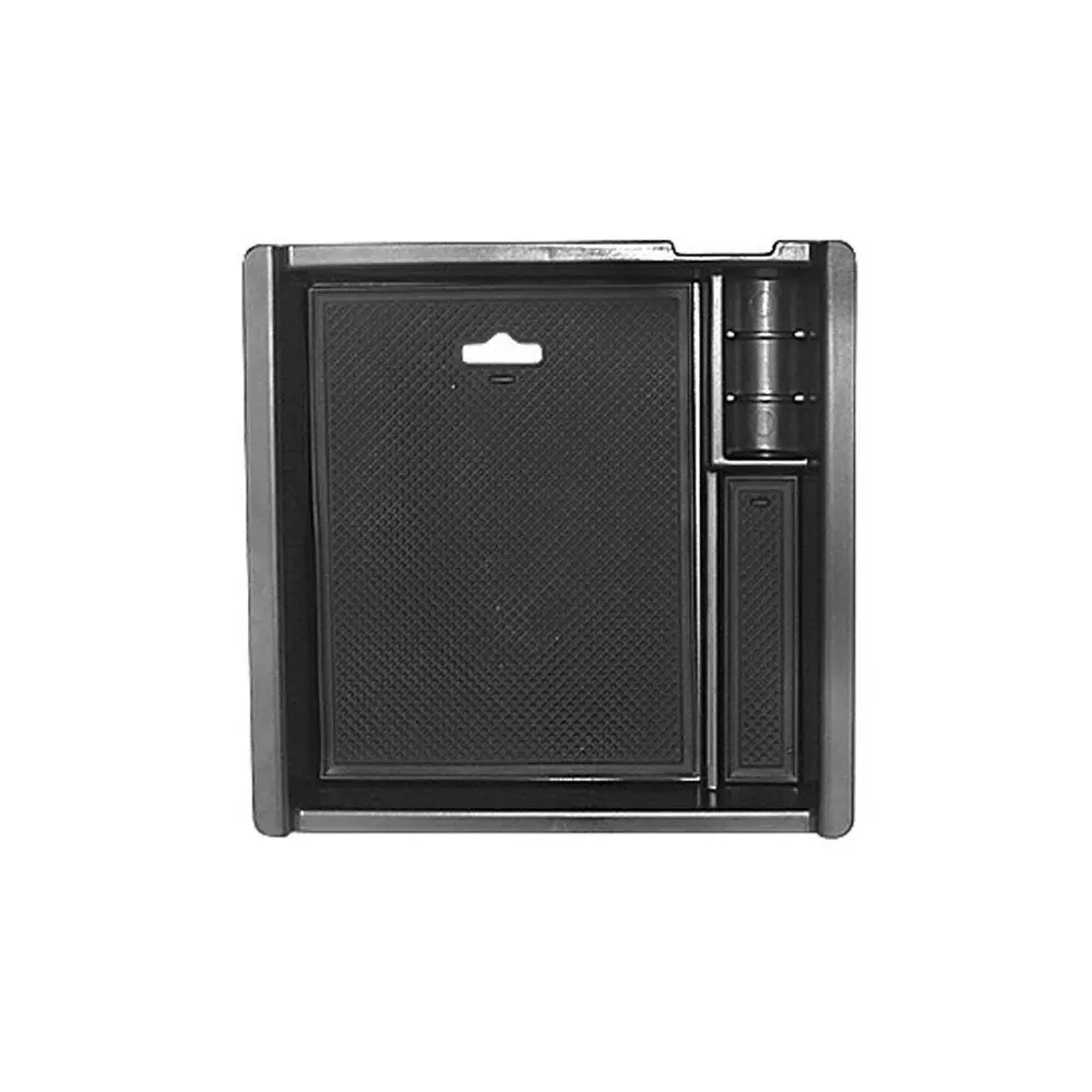 

Auto Center Armrest Box Storage Organizer Pallet Case Passenger Seat Tray Container For Toyota Tacoma 2016 2017 Car Accessories