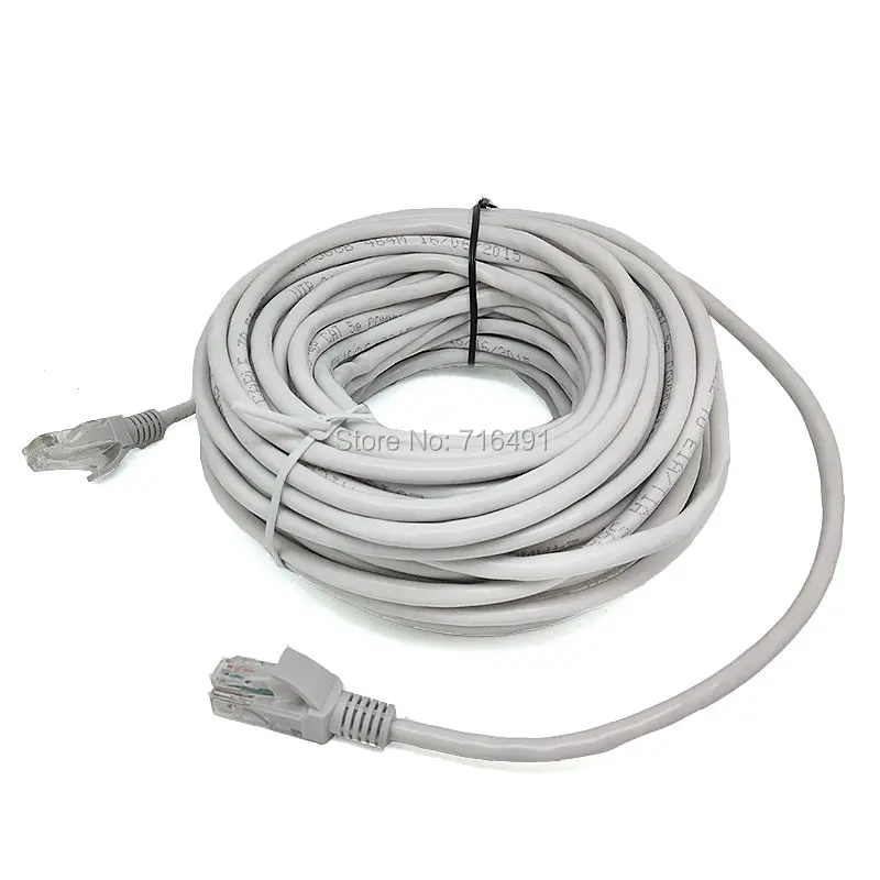 6.5FT/2M RJ45 CAT5 UTP позолоченный CAT5E Ethernet Интернет LAN сетевой кабель коммутационный кабель для EIA/TIA 568B 466M
