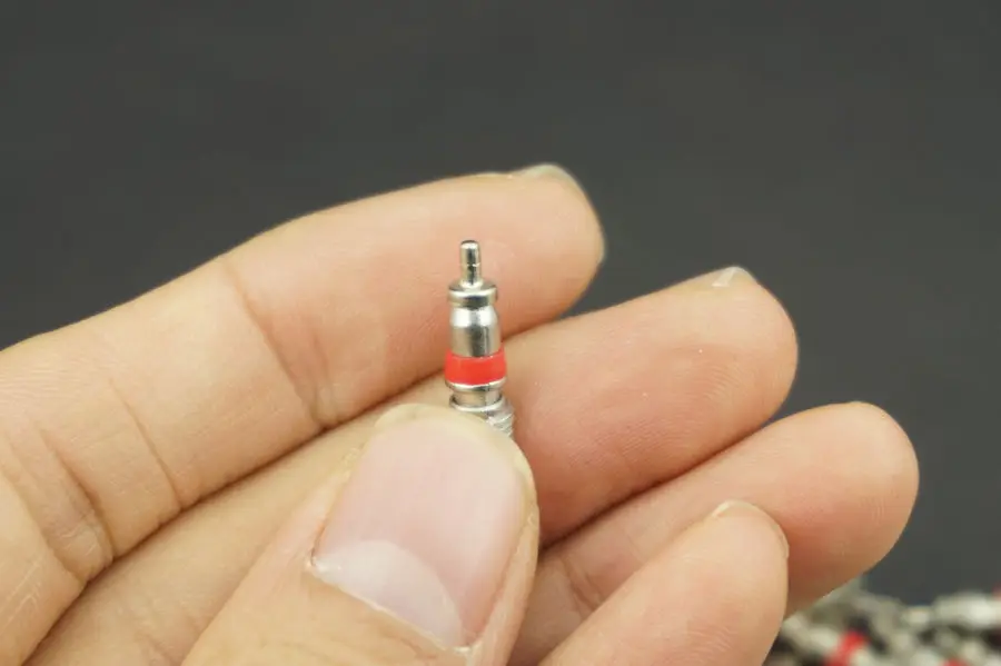 50 шт./лот металлические стержни для шин ниток красные с высоким нагревом