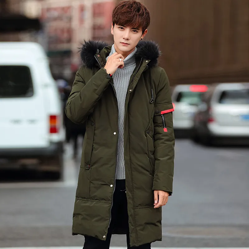 TEAEGG утепленная мужская зимняя куртка с хлопковой подкладкой Blouson Homme Hiver 2020