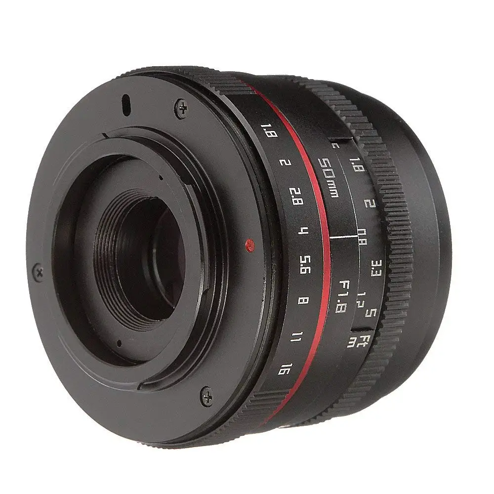 FOTGA 50 мм F/1 8 ручная фокусировка MF Prime объектив для Panasonic Olympus Micro 4/3 крепление MFT GH1 GH2