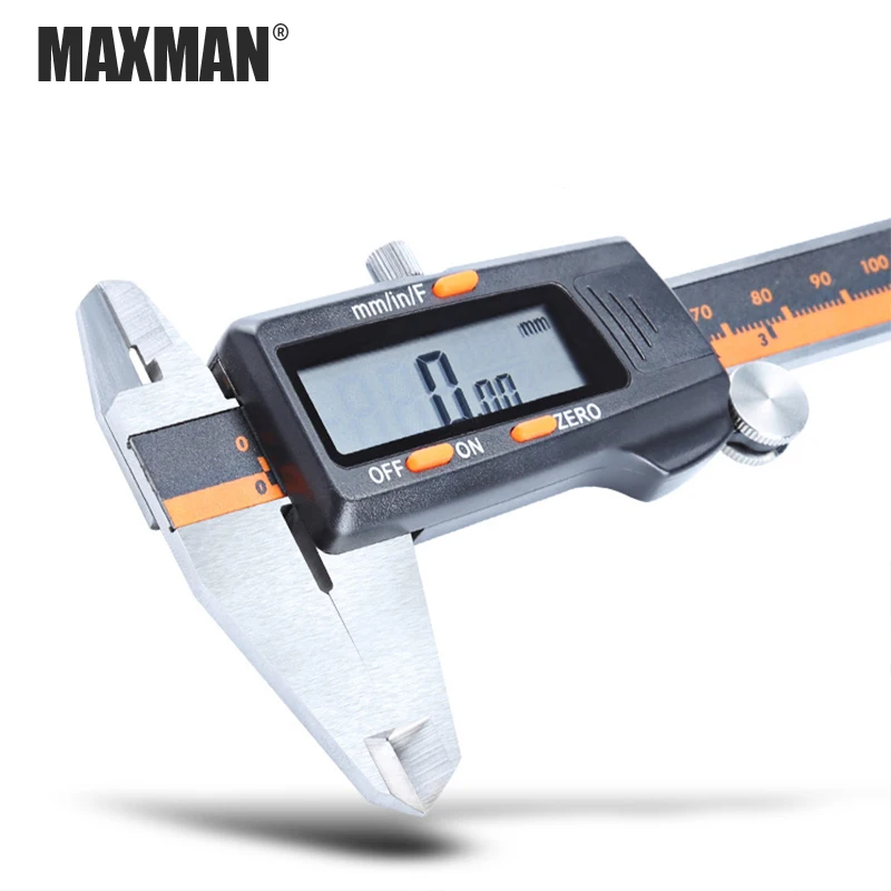 Штангенциркули MAXMAN 0 150 мм нержавеющая сталь цифровая высота|vernier caliper|calipers