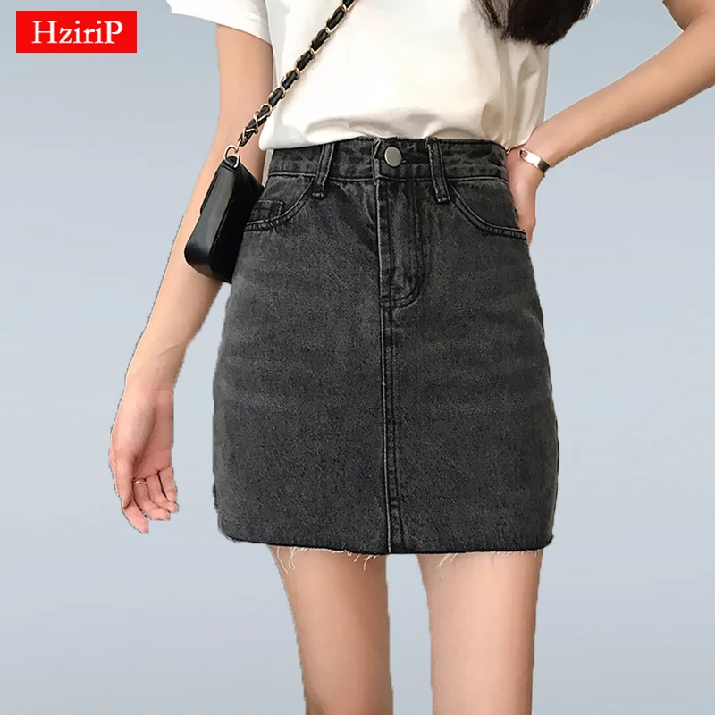 Новинка весна-лето 2019 узкие короткие универсальные трапециевидные однотонные