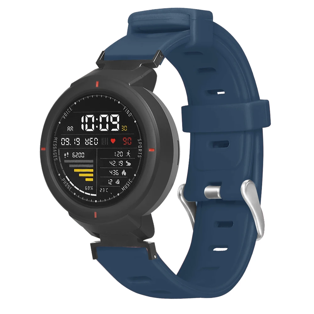 Силиконовый ремешок для Huami Amazfit Verge 3 сменный Спортивный Браслет Смарт