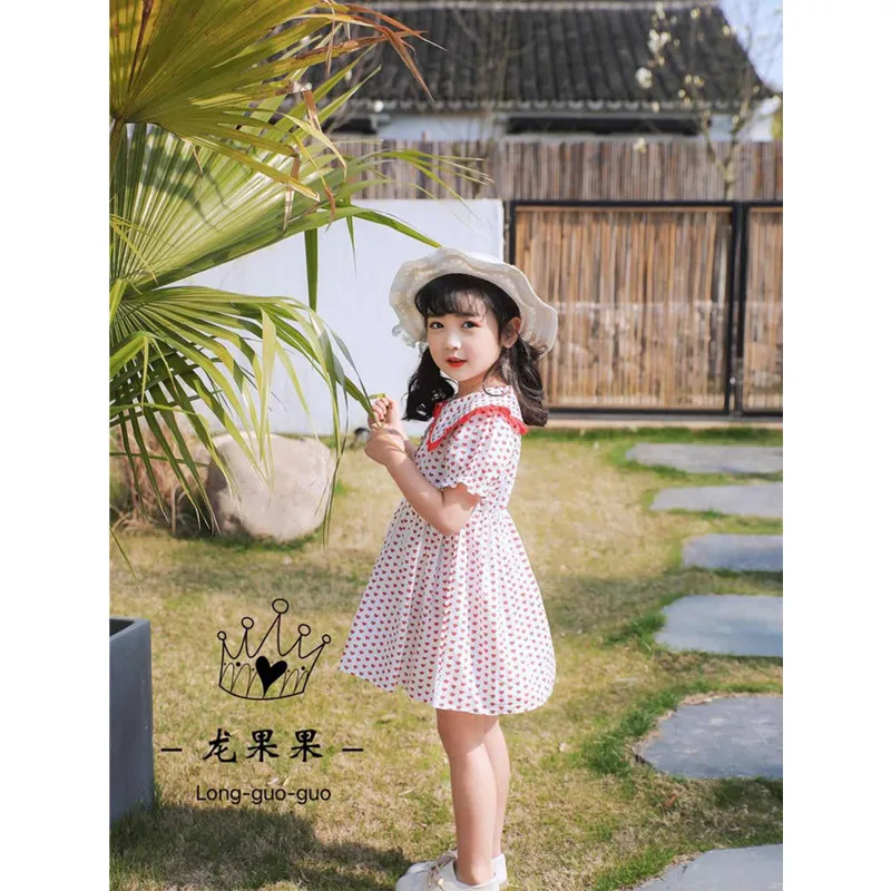 2-6 years High quality girl dress 2020 new summer fashion bow stripe kid children clothing party formal princess | Детская одежда и