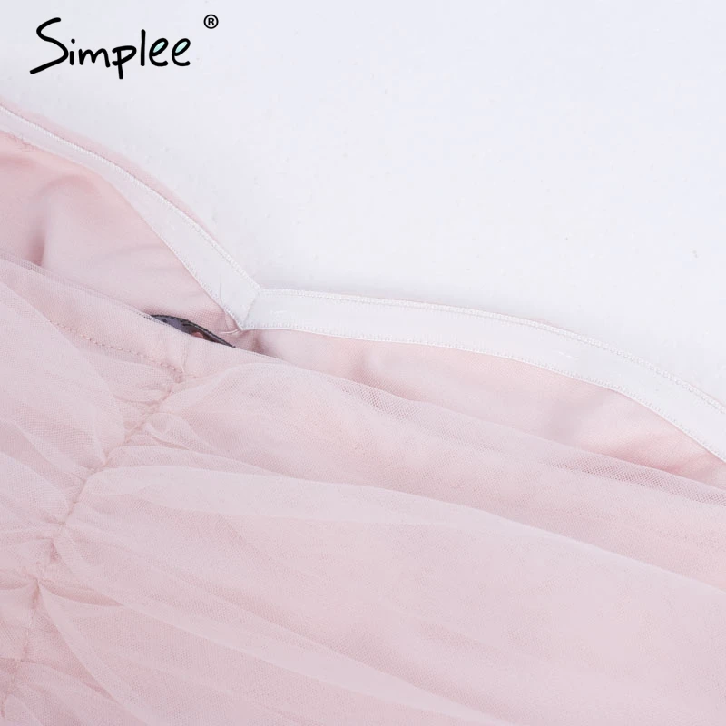 Женский кружевной топ на одно плечо Simplee укороченный с вышивкой элегантная