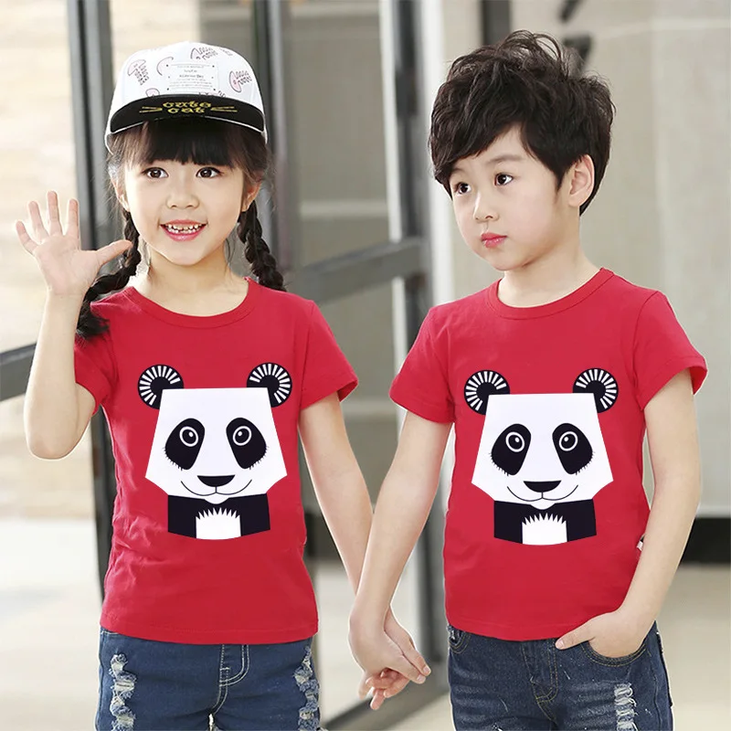 Футболки для маленьких девочек и мальчиков летняя детская одежда с коротким
