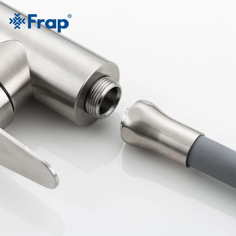 Выдвижной кухонный смеситель Frap F4448 кран из нержавеющей стали 304 для холодной и