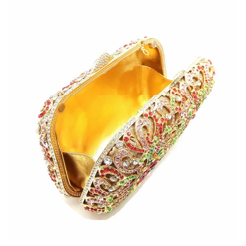 

XIYUAN Handmade Luxury Crystal Evening Bags Decorative Clutches Women's Bag High-end Customized Women Evening Bag Diamond Bags