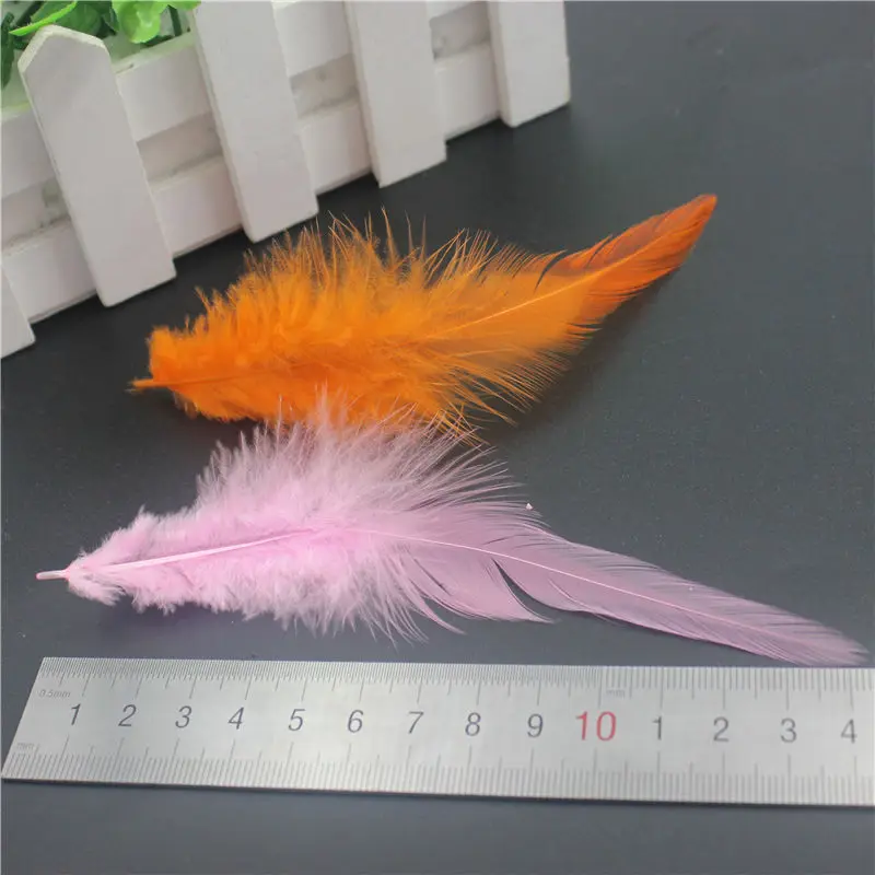 50 шт. декоративные перья для свадьбы 3 9 5 дюйма|hen feather|feather decorfeather hat |