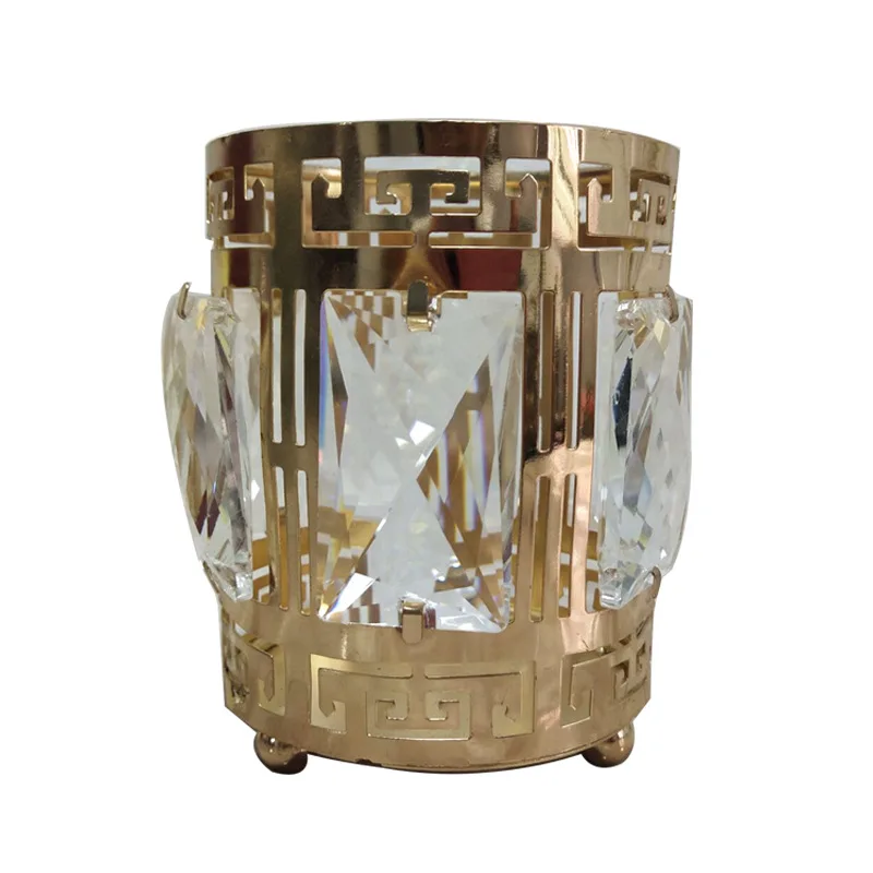 Металлическая туба для хранения кистей макияжа карандаш бровей органайзер