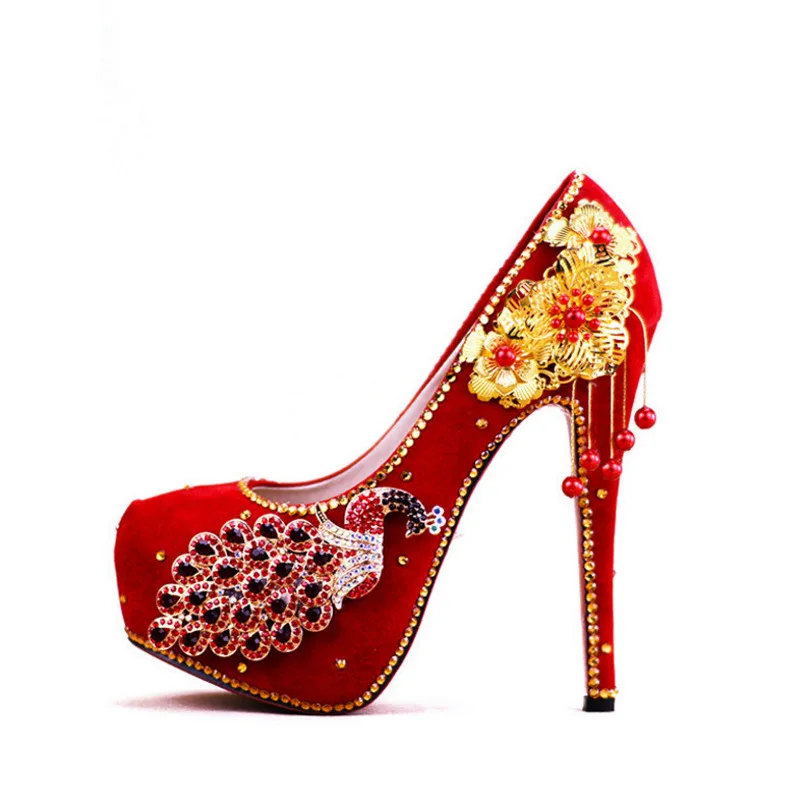 2019 Взрывобезопасное красное платье для шоу костюм свадебной обуви свадебный