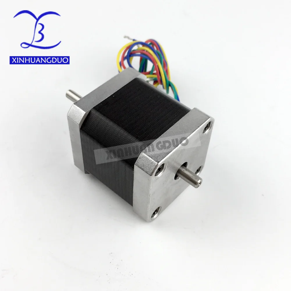 Шаговый двигатель с двумя валами 42x48 1 8a Nema 17 78 унций дюйм|double shaft stepper motor|nema step motorstep