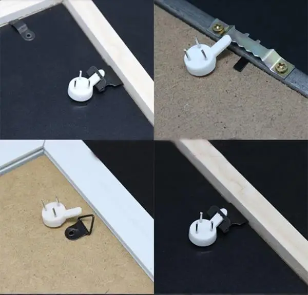 Прочная настенная вешалка для часов 100 шт./лот фоторамка подвесная с крючком |