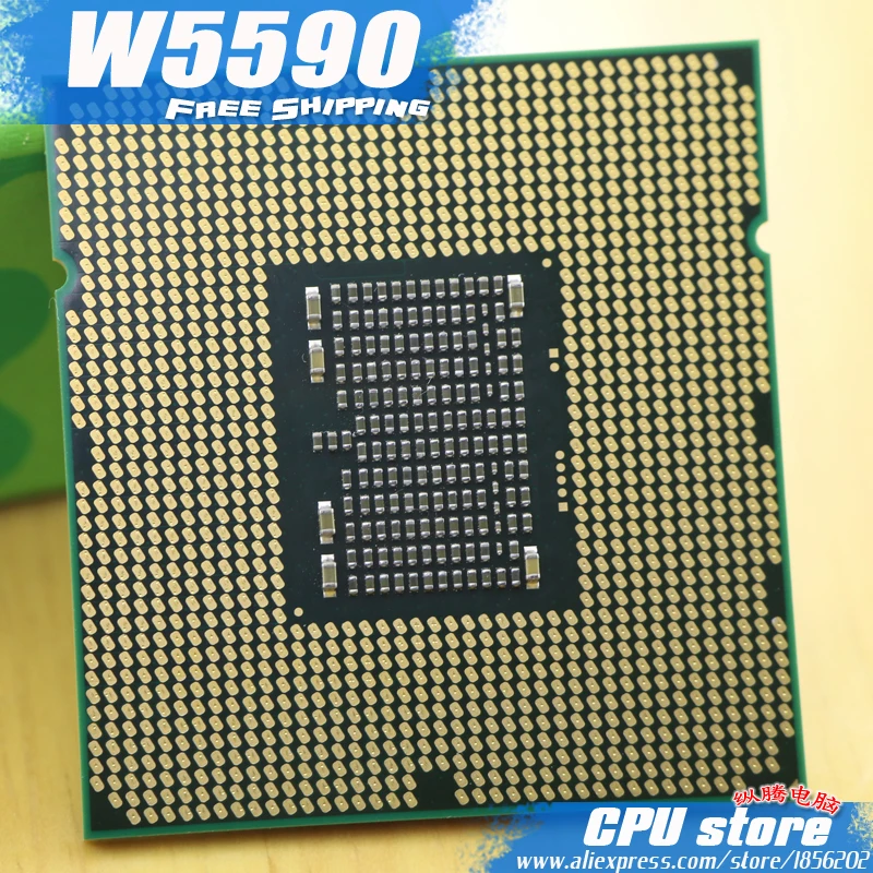 Процессор Intel Xeon W5590 cpu/3 33 ГГц/LGA1366/8 Мб/L3 130 Вт кэш/четырехъядерный/серверный cpu