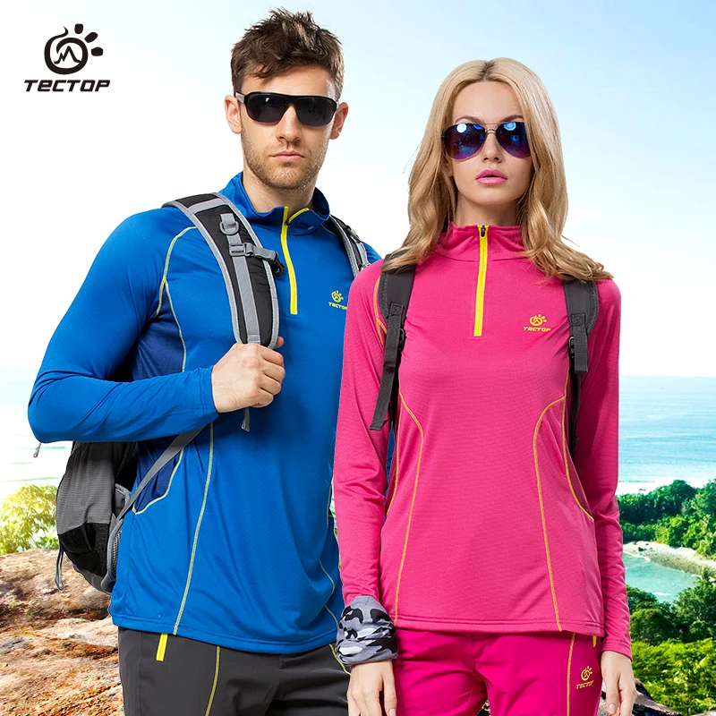 TECTOP новая спортивная одежда для спорта на открытом воздухе с длинным рукавом
