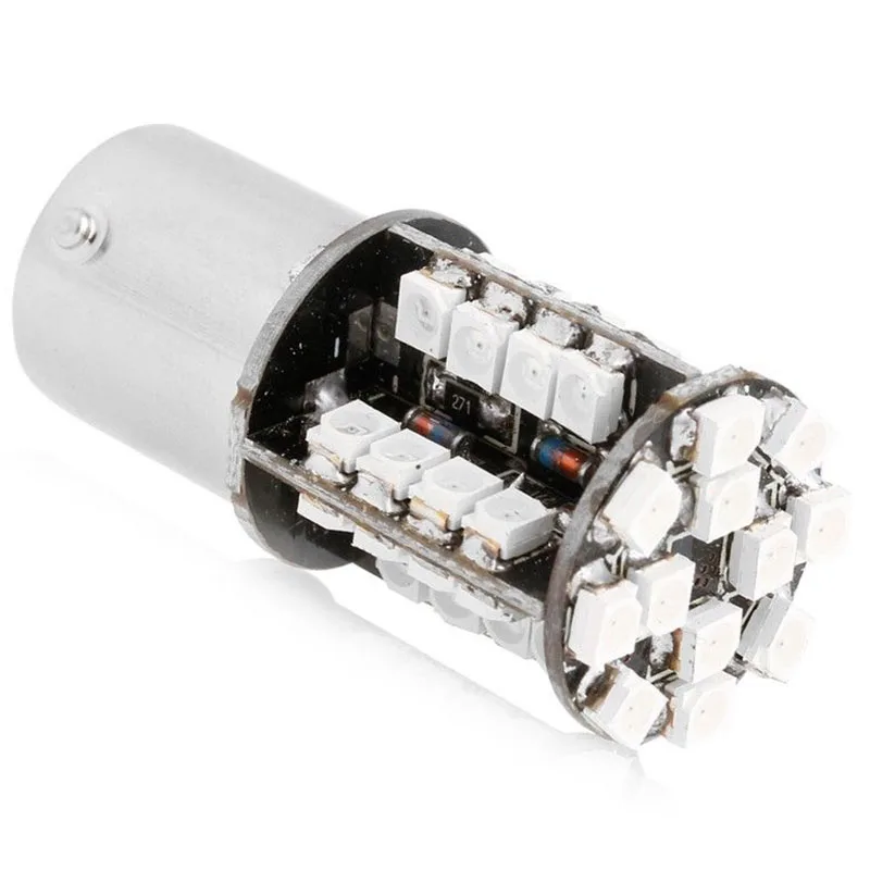 2шт Новый 1156 BA15S P21W 3528 44LED Canbus без ошибок Автомобильный задний тормозной