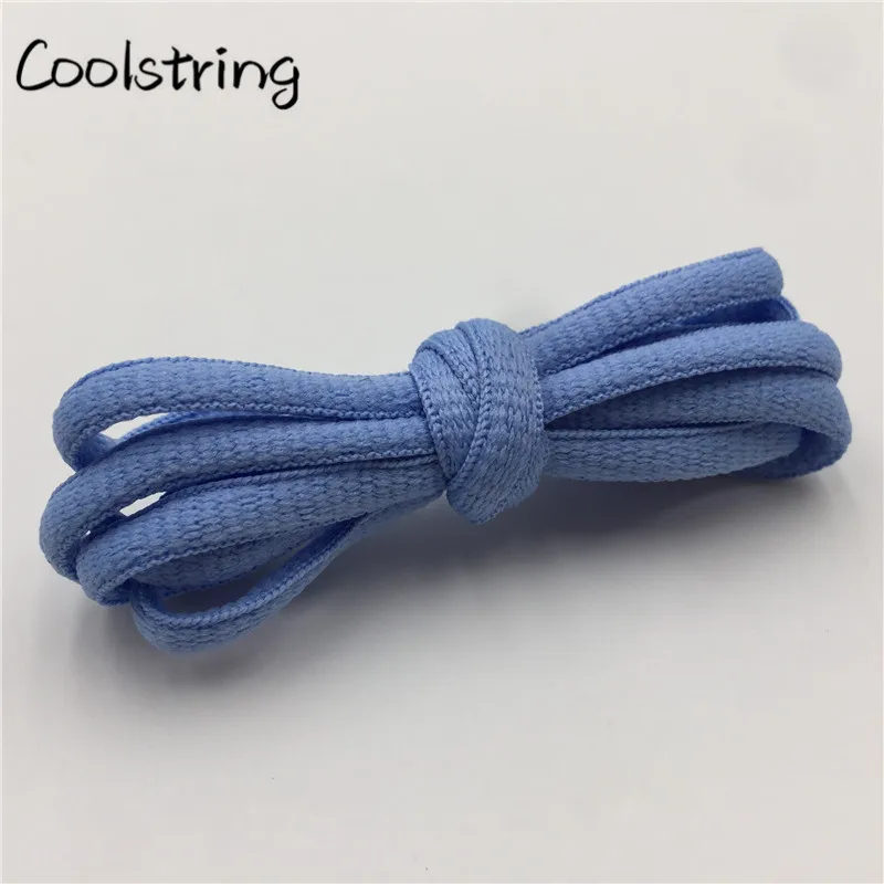 Coolstring Cool 6 мм ширина модные спортивные овальные шнурки кроссовки Ropelaces однотонные баскетбольные шнурки идеальные шнурки для обуви