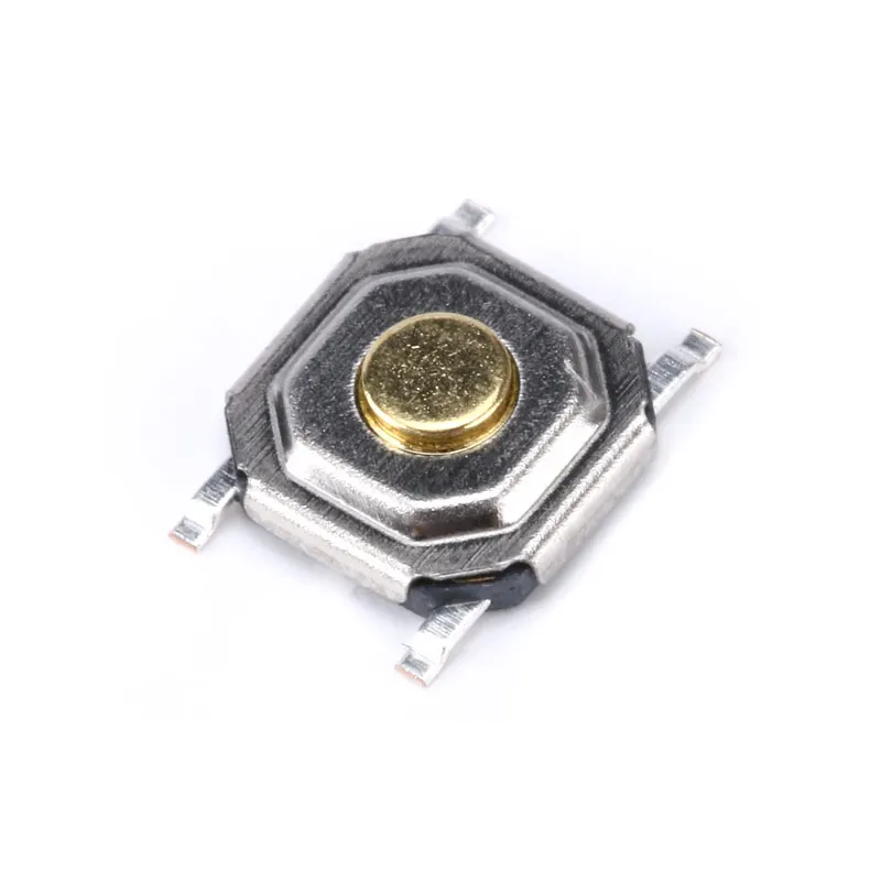 100 шт./лот SMD 4*4*1 5 мм 4x4x1.5мм тактильная тактовая кнопка Микро Переключатель