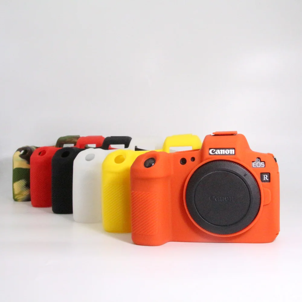 Силиконовый чехол для камеры Canon EOS 200D R 3000D 5D4 1300D 77D 80D 7D2 5D3 5DS 5DR 600D 650D 6D2 EOSM3 G7XMarkII