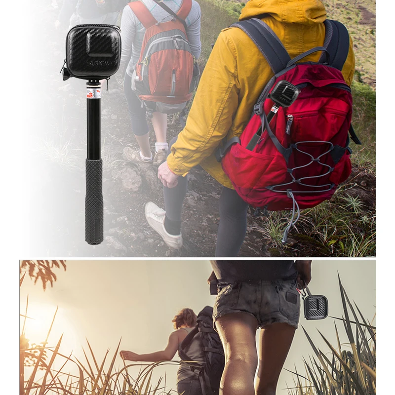 Mini Portable Storage Bag Waterproof Protective Carrying Box with metal buckle For Gopro Hero 4 5 6 7 Action Camera Accessories|Чехлы для