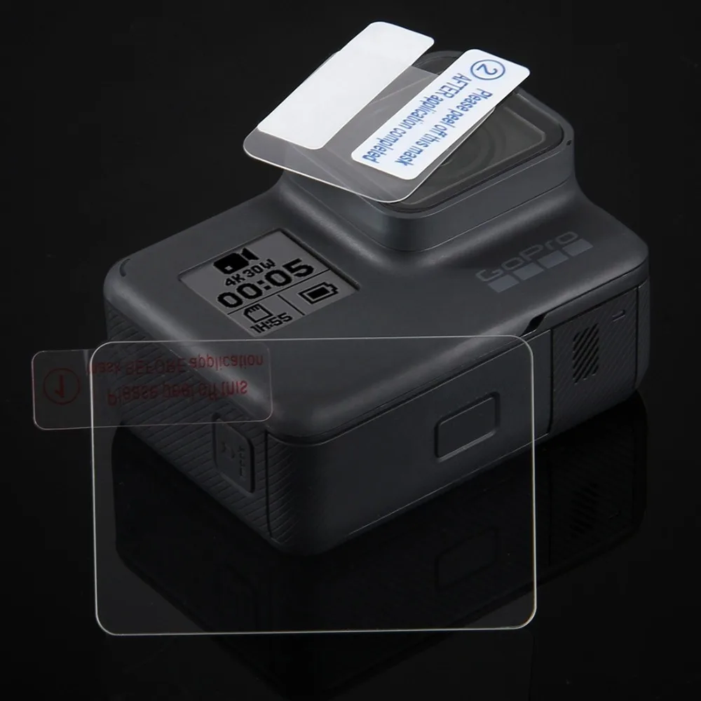 PULUZ закаленное стекло для объектива GoPro HERO 7 HD защита экрана + ЖК дисплей