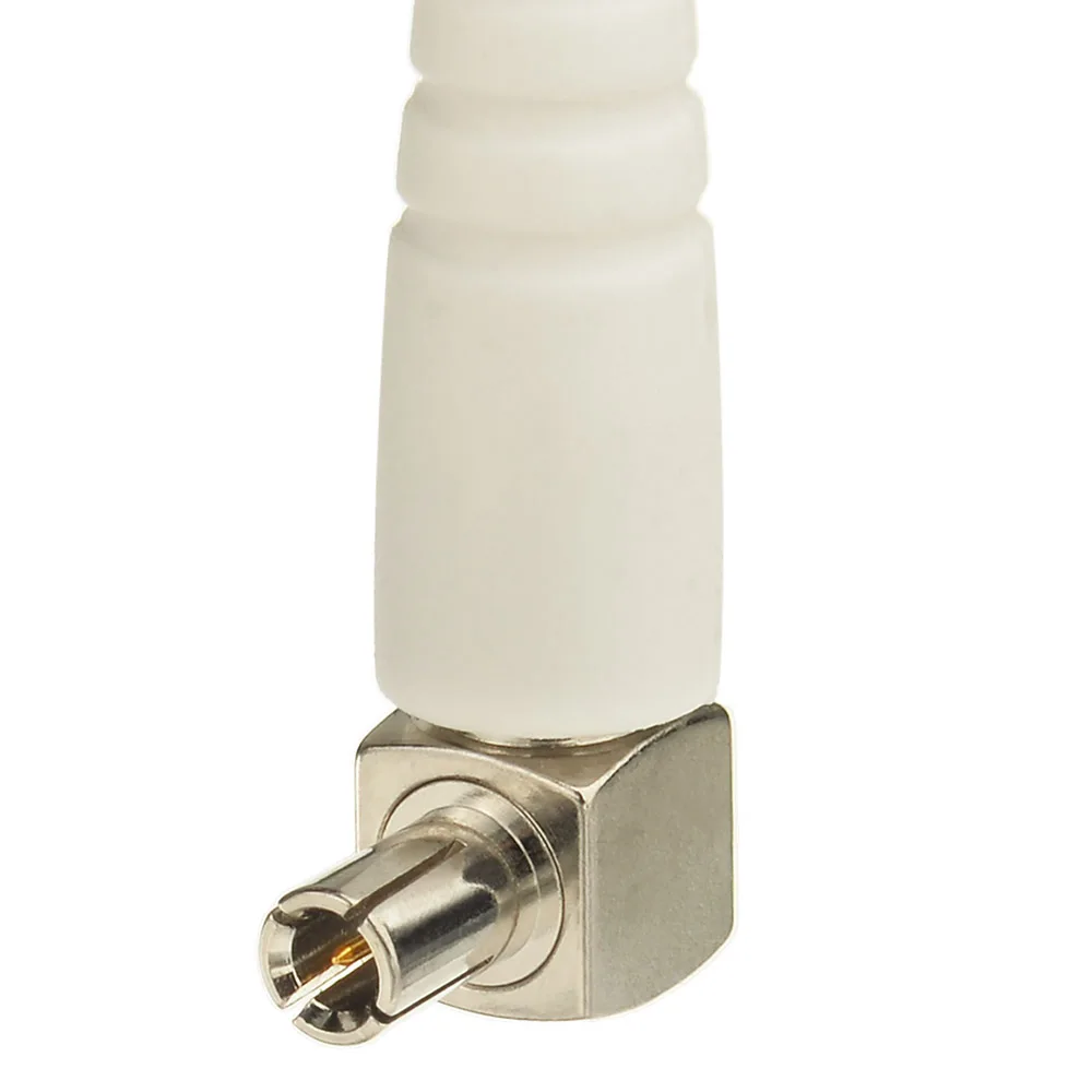 Eightwood 2-Pack 700-2700 MHz 4G LTE Mini TS9 Plug Male антенна (белая) для USB модема WiFi мобильных Wi-Fi hotspot -
