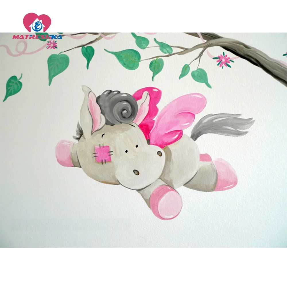 Алмазная вышивка в виде Винни Пуха для детской комнаты 5d Сделай Сам картины