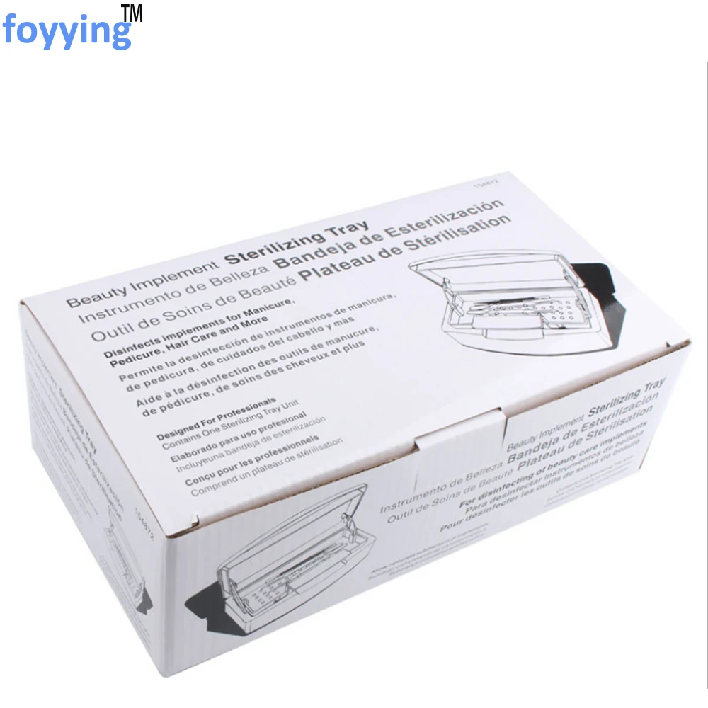 

JOYJULY Pro nail sterilizer disinfection box nail salon tweezers Metal tool disinfectant manicure box nail set machine