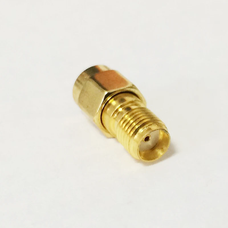 Бренд ALLISHOP 100 шт. RP-SMA штекер на внутренний разъем SMA RF позолоченный коаксиальный
