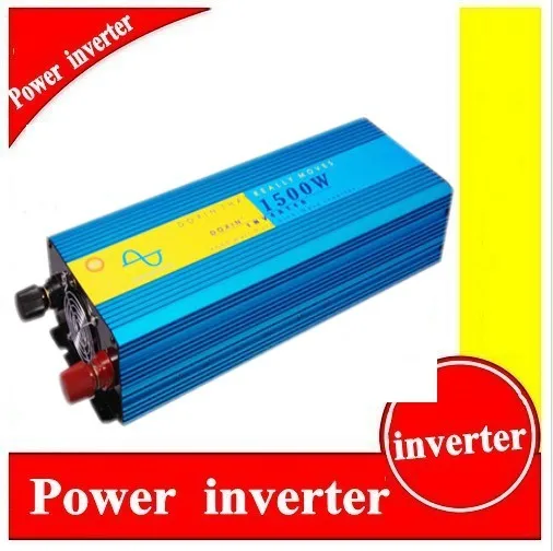 Чистый синусоидальный инвертор 1.5KW 1500 W DC 12 v к AC 120 V 60 HZ|power inverter dc|sine wave power inverterinverter