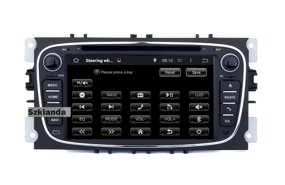 В наличии 4G + 64G андроид 10 автомобильный DVD GPS Navi для FORD Focus C Max Mondeo с поддержкой Wi Fi