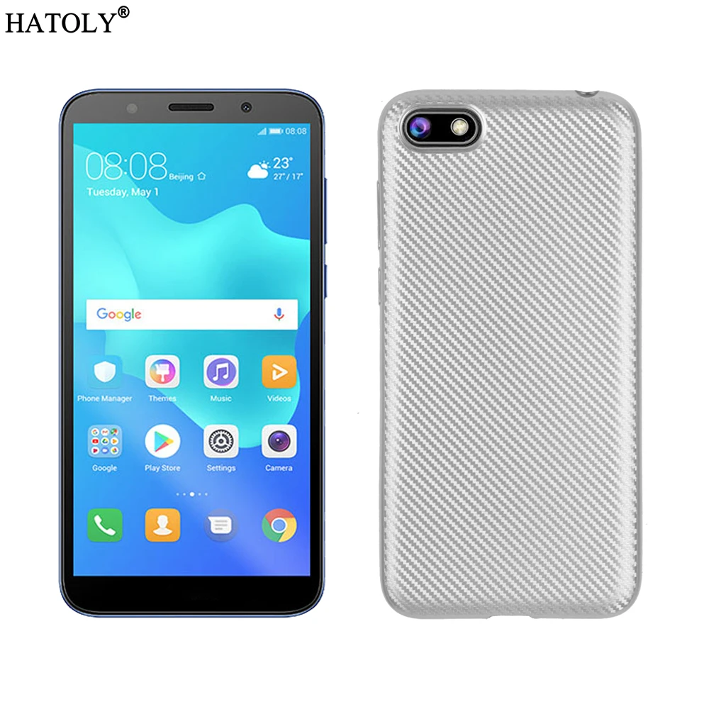 For Huawei Y5 Prime 2018 Case TPU Rubber Armor Shell Protective Phone Cover | Мобильные телефоны и аксессуары