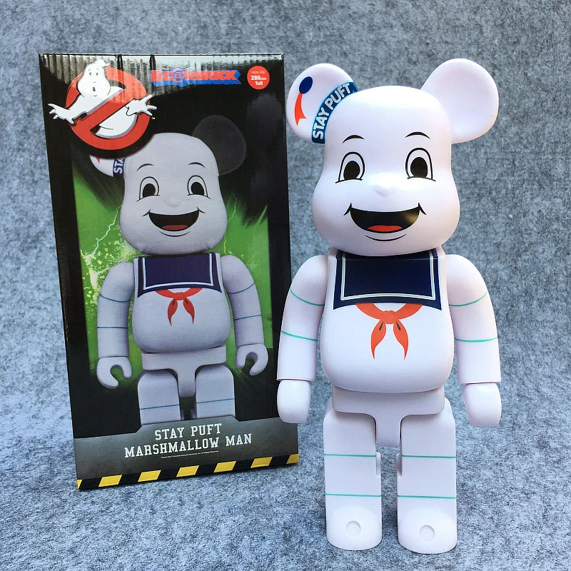 Новое поступление 400% г. косплей Bearsbrick фигурки героев из ПВХ Stay Puft Marshmallow модные