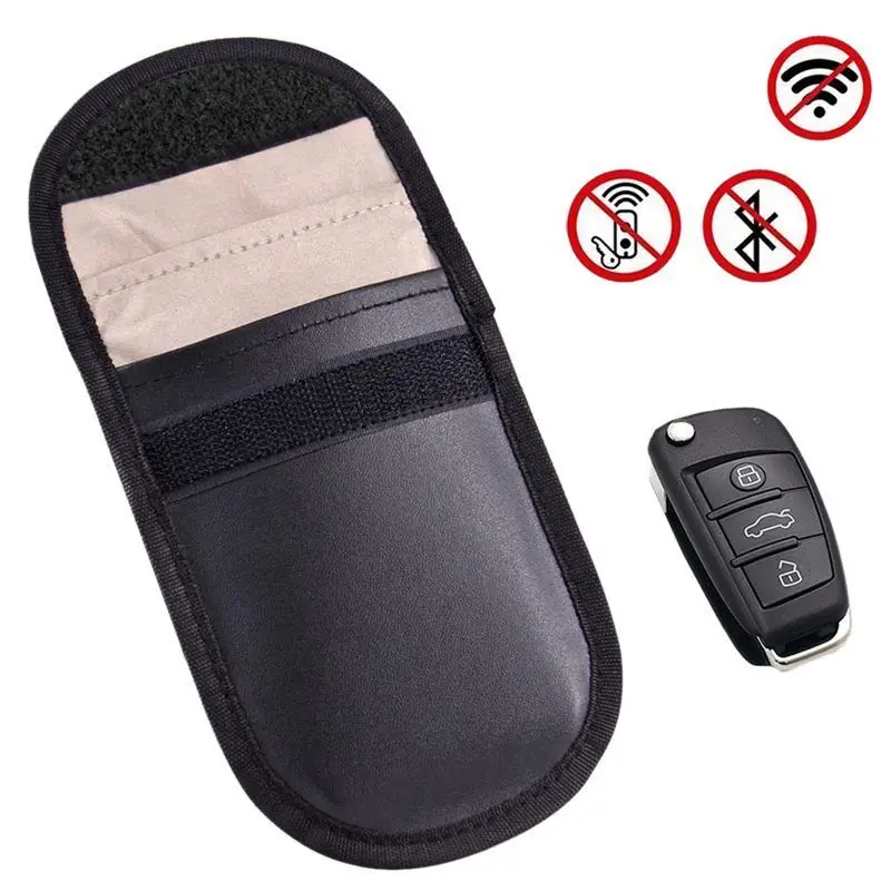 Топ Автомобильный ключ блокировщик сигнала чехол 2 пакет безопасный Чехол