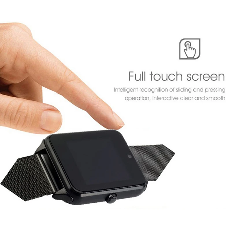 GT08 плюс металлические умные часы с ремнем Z60 Bluetooth наручные Поддержка Sim TF карты