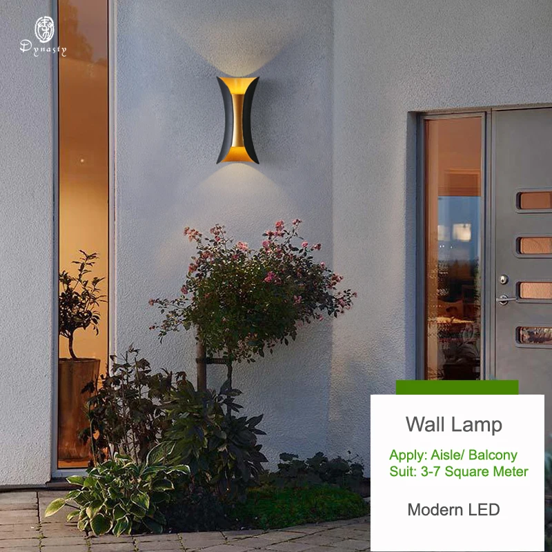 Новый модный настенный светильник дизайнерские алюминиевые настенные