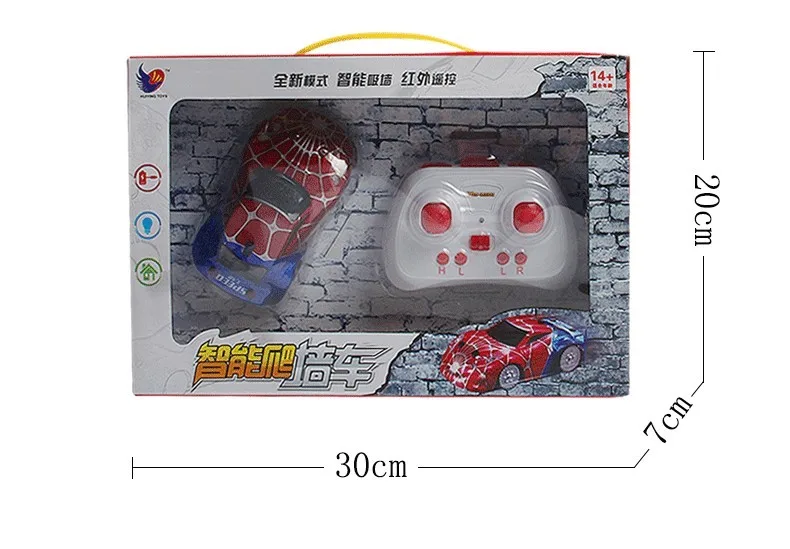 Новое поступление Радиоуправляемый гоночный автомобиль Spideman для скалолазания