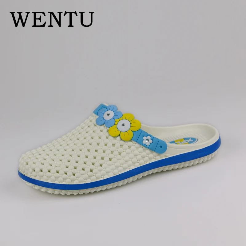 WENTU/женская домашняя обувь прозрачные домашние тапочки женские шлепанцы летняя