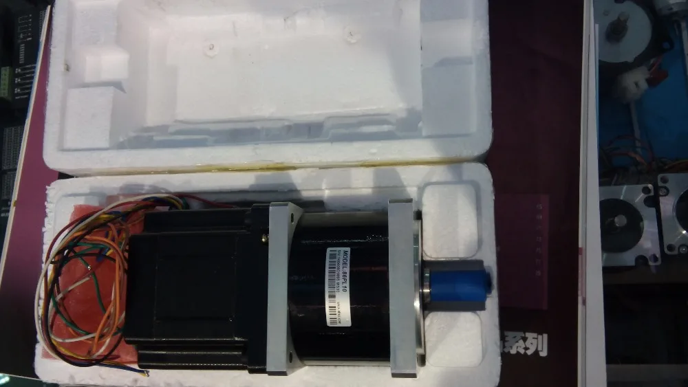 Новый планетарный редуктор скорости 1:5 подходит для шагового двигателя Leadshine NEMA 34