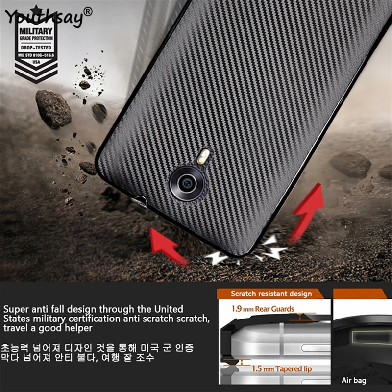 For Google General Mobile 4G Case Silicone Armor TPU Cover Shell |