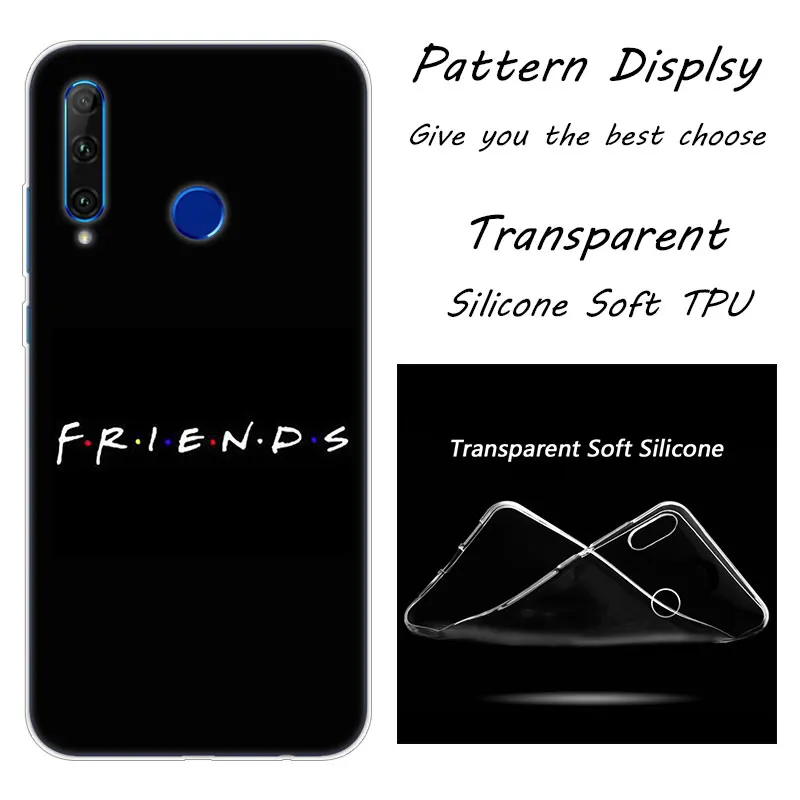 Мягкий силиконовый чехол для телефона Hot Friends Together для huawei Honor 20 20i 10 9 8 Lite 8X 8C 8A 8S 7S 7A Pro View 20 Модный чехол - Цвет: 012